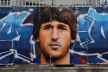 Mural Safeta Sušića u Parizu, gde je legenda Pari Sen Žermena.