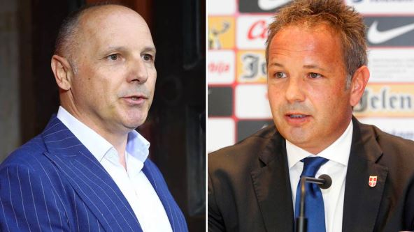Dražen Mihajlović 
Siniša Mihajlović