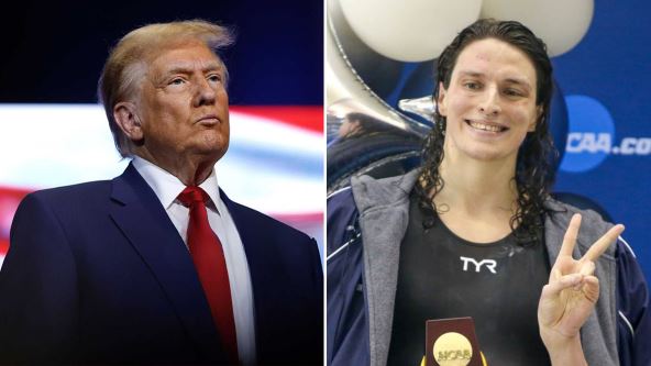 Donald Tramp i Lija Tomas