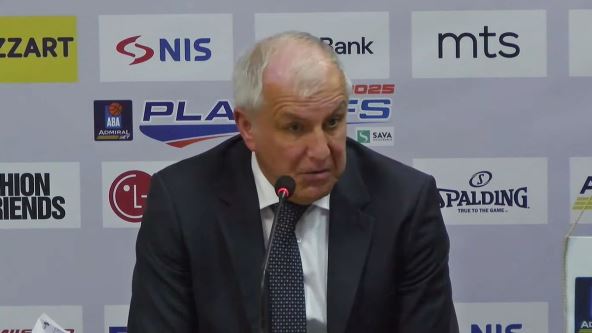 Trener Partizana Željko Obradović o tuči igrača.